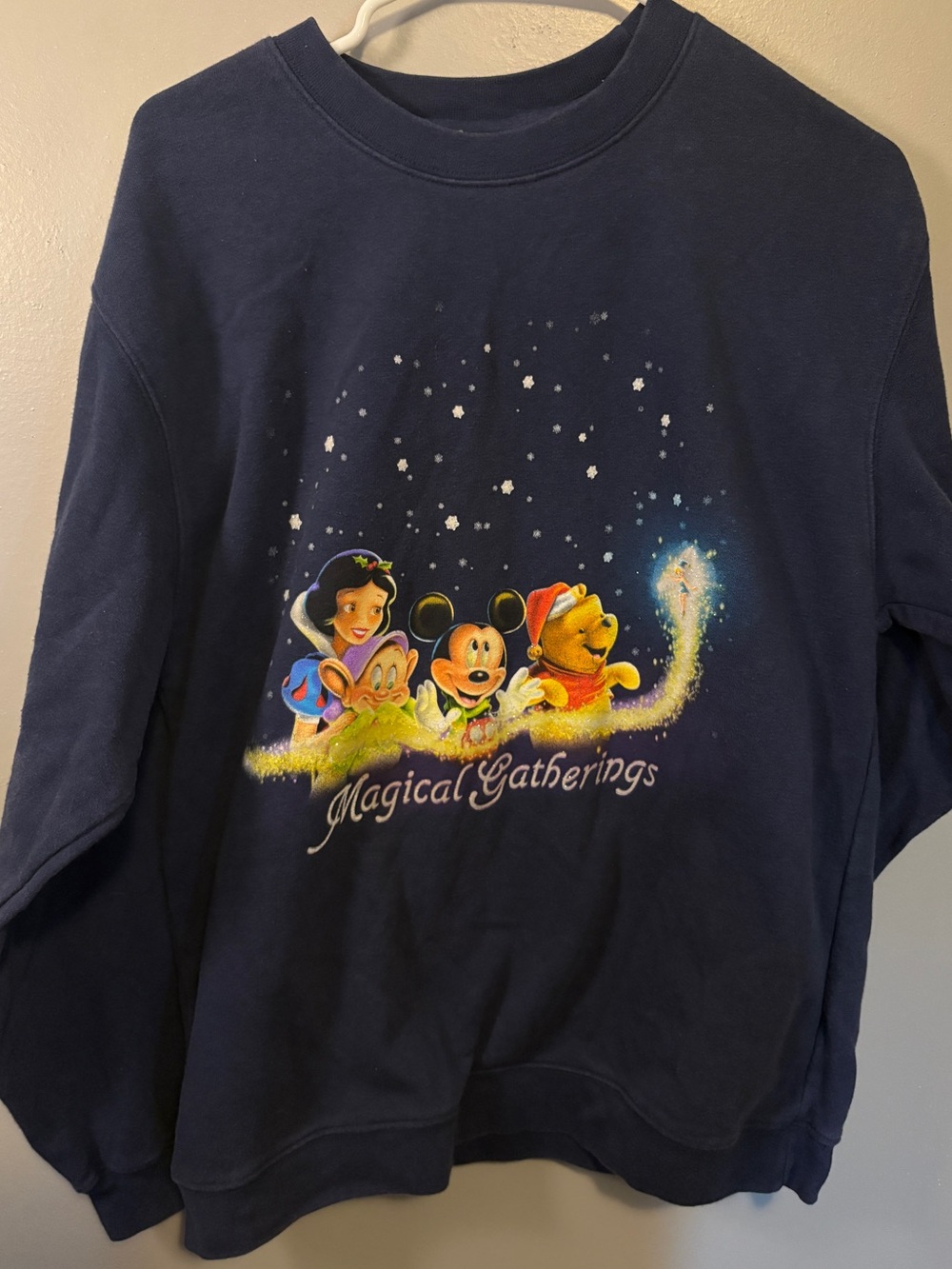 VINTAGE Disney Store Magical Gatherings Sweatshirt Medium